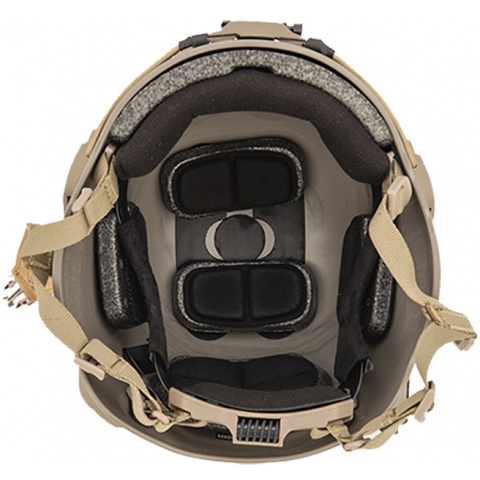 Lancer Tactical RSFR Sentry XP Airsoft Helmet - DARK EARTH (M/L)
