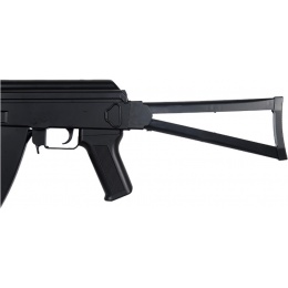 UK Arms Airsoft AK74 Spring Rifle w/ Flashlight & Laser - BLACK