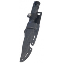 AMA Tactical Plastic Dummy M37-K Knife w/ Holster - BLACK