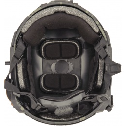 Lancer Tactical Maritime Airsoft ABS Polymer Helmet - CAMO BLACK
