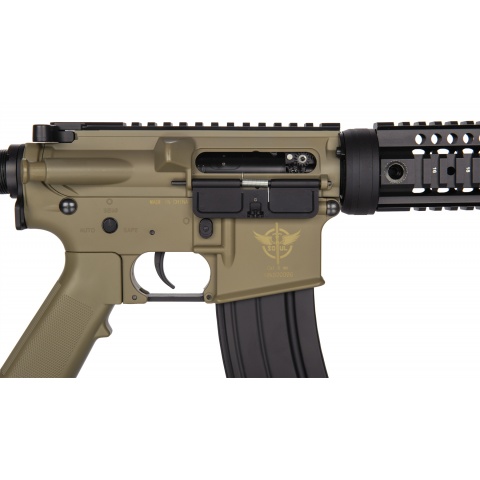 JG Works Metal M4 Carbine AEG Airsoft Rifle - DARK EARTH