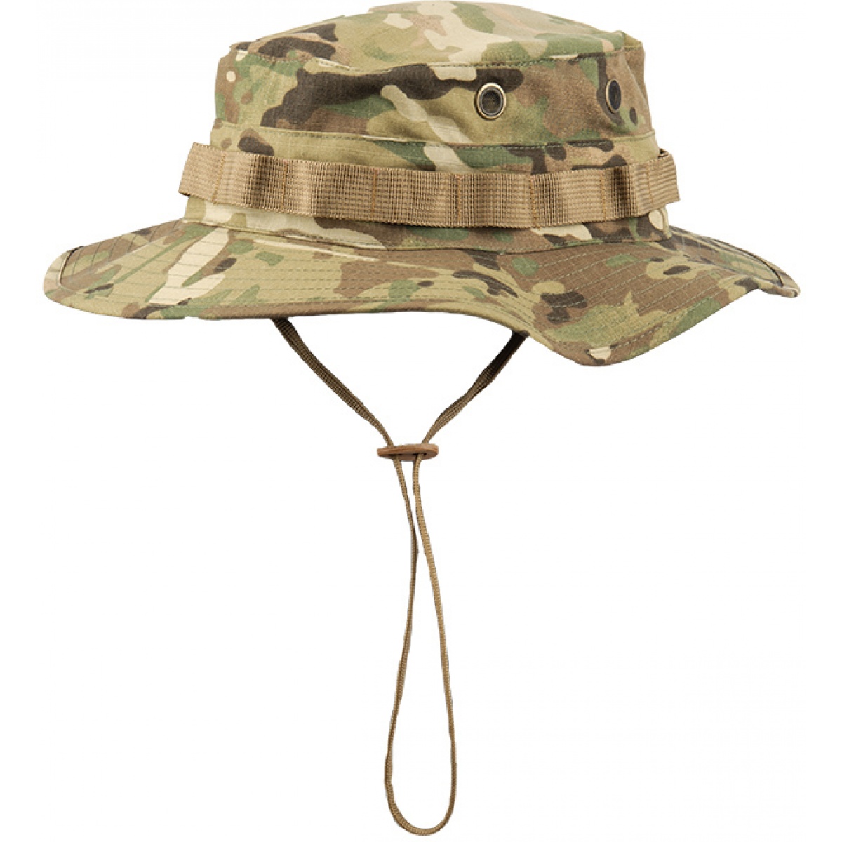 Lancer Tactical Boonie Hat w/ Adjustable Chin Strap CAMO Airsoft