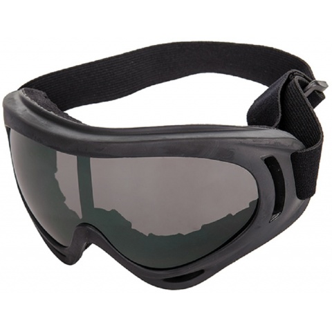 AMA Tactical Airsoft Safety Gear Up Lens Goggles - GRAY