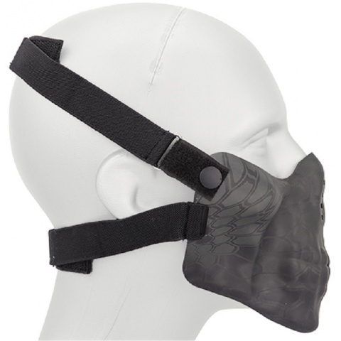AMA Tactical Skull Lower Face Mask w/ Foam Padding - TYP