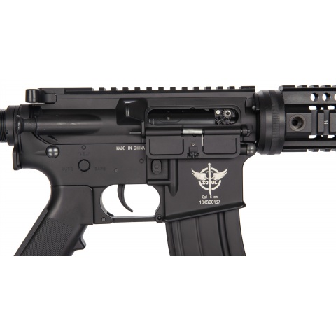 JG Works Metal M4 Carbine AEG Airsoft Rifle - BLACK