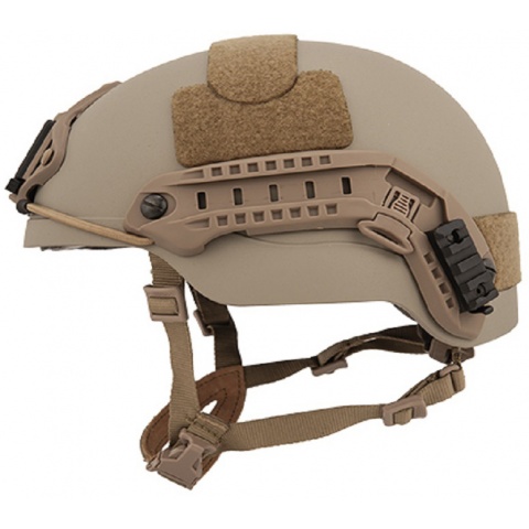 Lancer Tactical RSFR Sentry XP Airsoft Helmet - TAN (LG/XL)