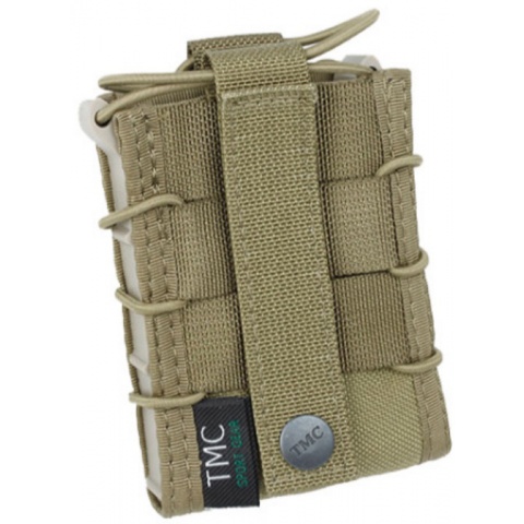 TMC Cross Modular Single Airsoft Rifle Magazine Pouch - KHAKI
