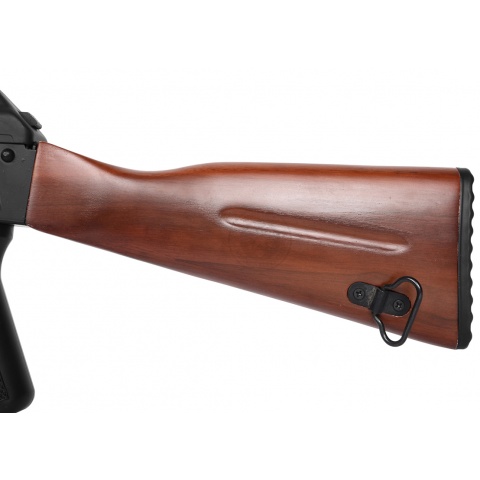 JG Full Metal AK-74 EBB Airsoft AEG Rifle - Genuine Wood