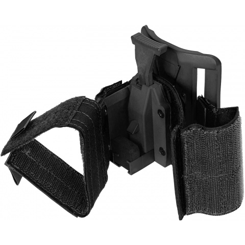 Lancer Tactical Universal Polyester Airsoft Pistol Holster - BLACK