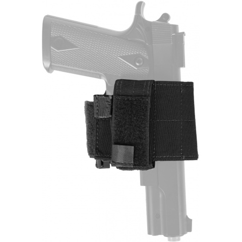 Lancer Tactical Universal Pistol Holster w/ Belt Clip - BLACK