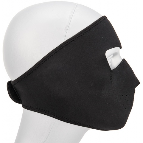 AMA Tactical Airsoft Neoprene Full Face Mask - BLACK