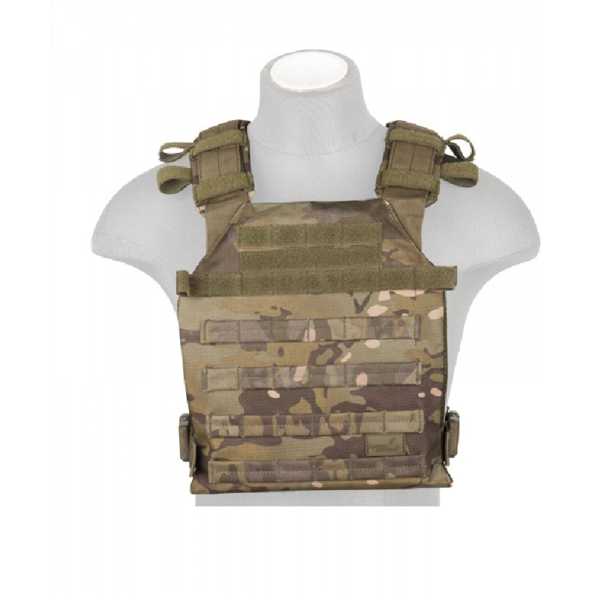 Lancer Tactical Airsoft QR Ballistic Tactical Vest (Camo Tropic