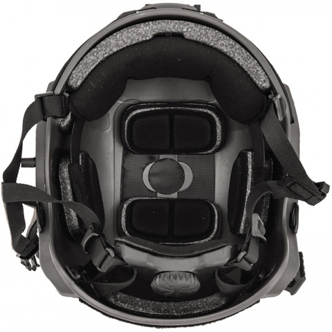 Lancer Tactical Adjustable Maritime Polymer Airsoft Helmet - GRAY (M/L)