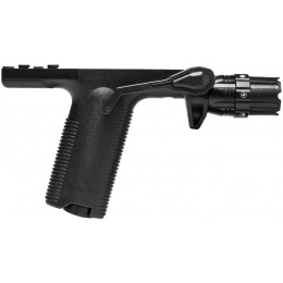 NcStar M4/M16 KeyMod Vertical Grip w/ Light - BLACK