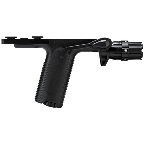 NcStar M4/M16 M-LOK Vertical Grip w/ Light - BLACK
