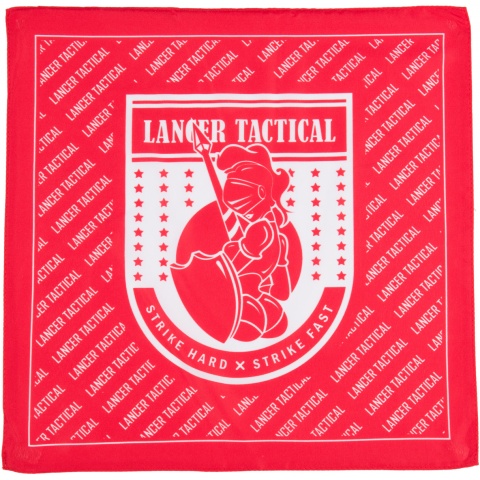 Lancer Tactical Airsoft 80D Lady Knight Dead Rag - RED/WHITE