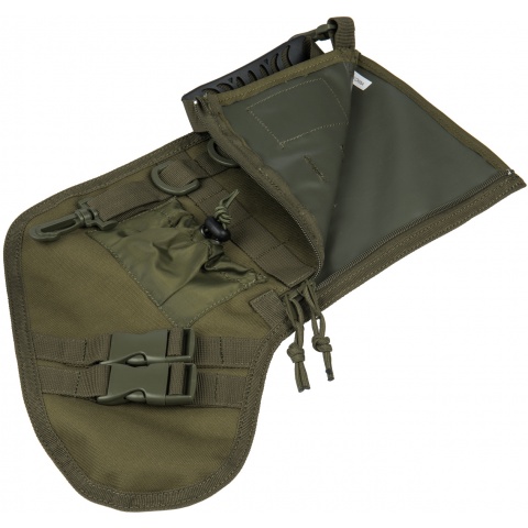 Lancer Tactical 600D Polyester Utility MOLLE Stocking - OLIVE DRAB