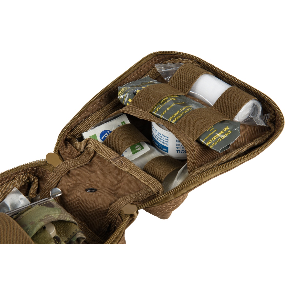 Lancer Tactical  CA-1466 MOLLE Admin Medical EMT Pouch Zipper 600D POLYESTER 