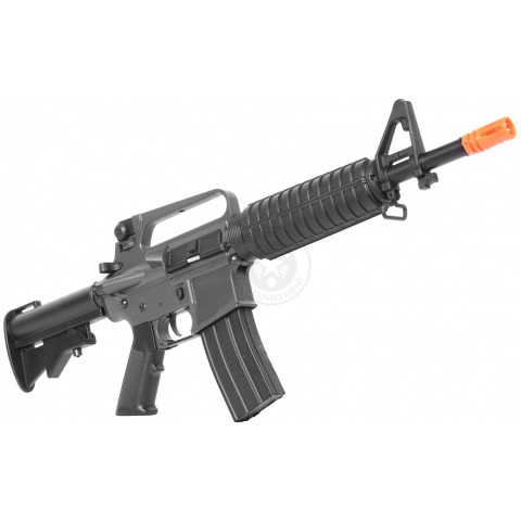 JG Airsoft M4 Commando Metal Gearbox AEG Rifle w/ Tightbore Barrel