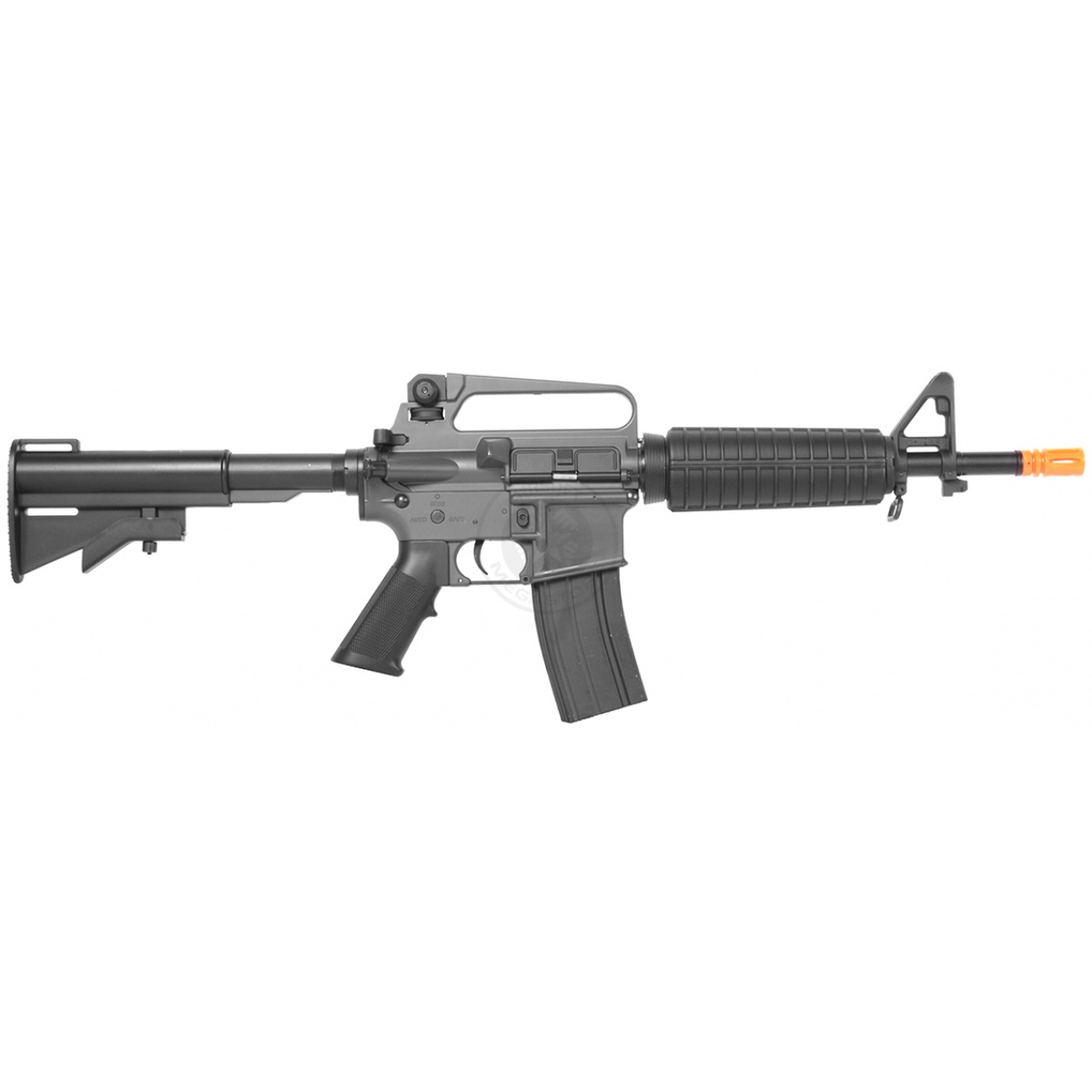 JG Airsoft M4 Commando Metal Gearbox AEG Rifle w/ Tightbore Barrel