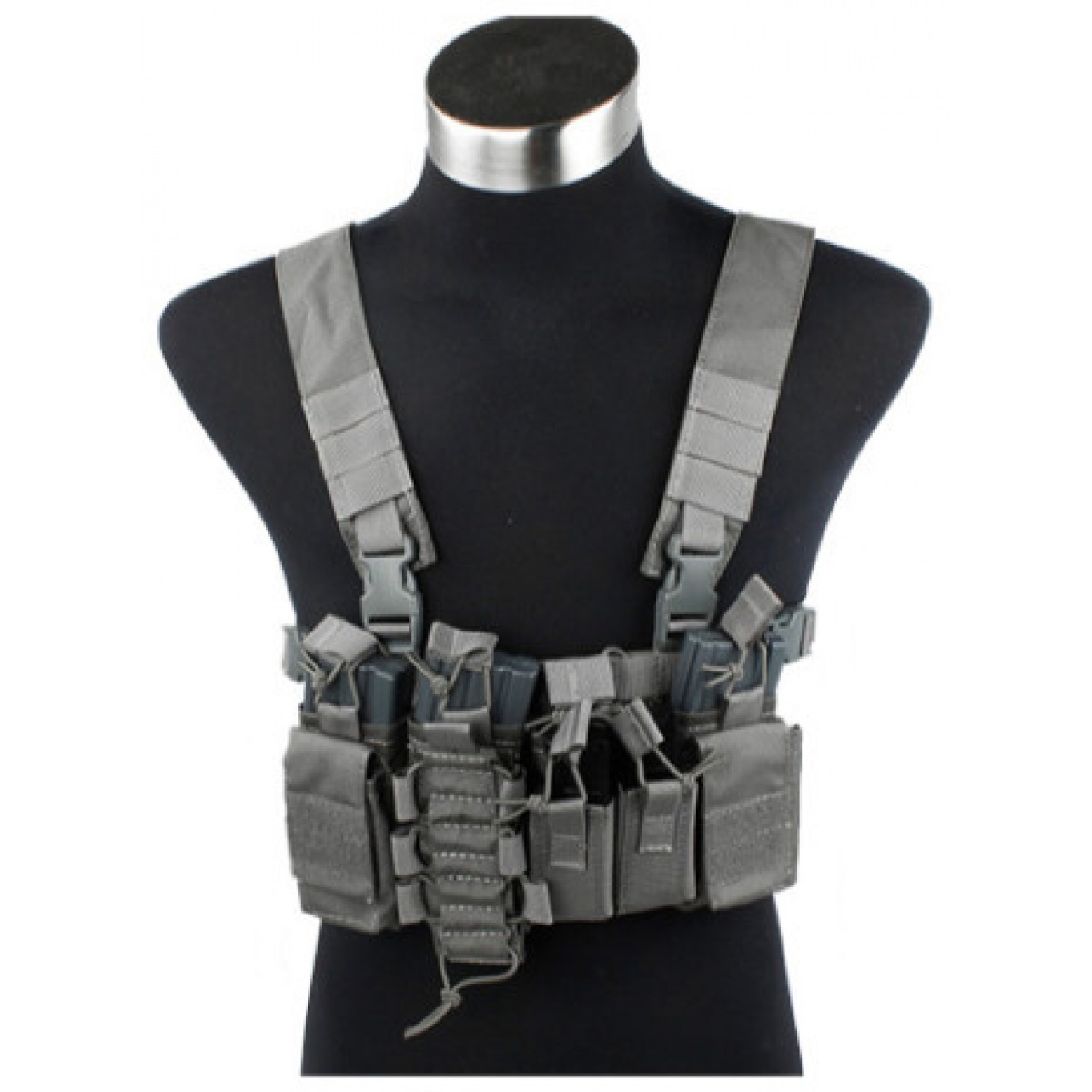 UK Arms Airsoft Tactical QR Chest Rig FOLIAGE GREEN Airsoft Megastore