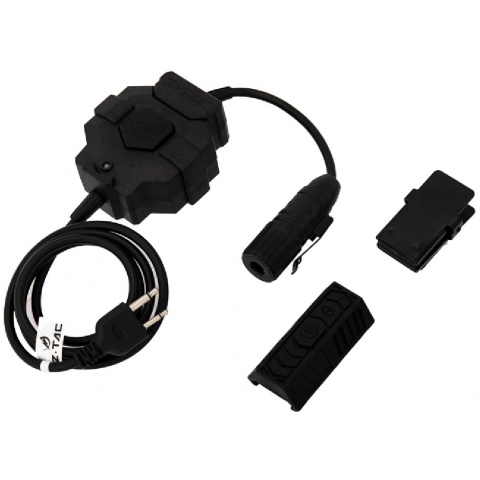 Z-Tactical ICOM PTT Radio/Headset Adapter - BLACK