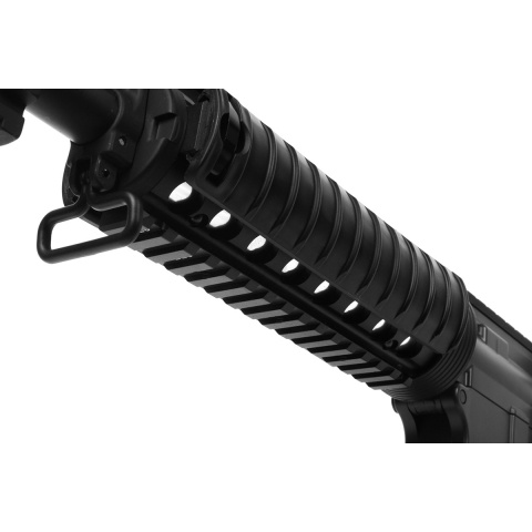 JG Airsoft M4 CQB-R AEG Integrated Metal Rail System - BLACK