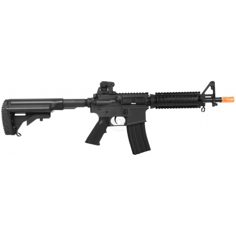 JG Airsoft M4 CQB-R AEG Integrated Metal Rail System - BLACK