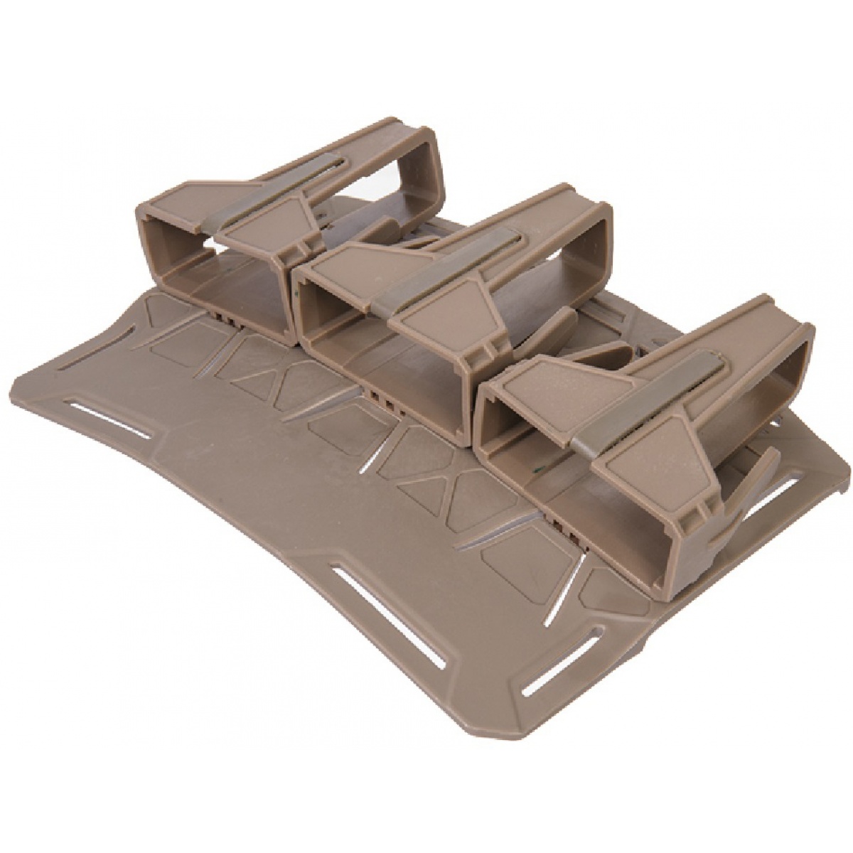 AMA 3X M4 Magazine Base Plate DARK EARTH Airsoft Megastore