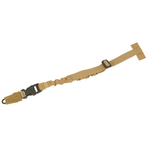 Lancer Tactical QR MOLLE Attachment Bungee Sling - TAN
