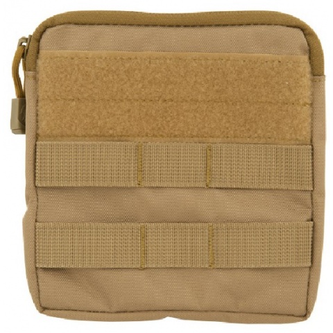 Lancer Tactical Airsoft MOLLE Admin Medical EMT Pouch - TAN