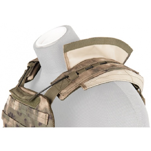 Lancer Tactical 600D Nylon Tactical Vest w/ Shoulder Straps (AT-FG)