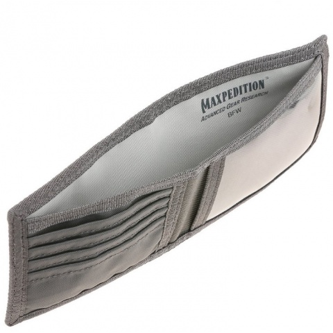 Maxpedition BFW Triple Nylon Slim Bi-Fold Wallet - BLACK