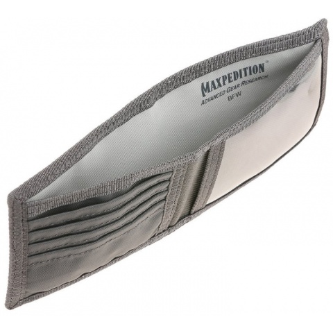 Maxpedition BFW Triple Nylon Slim Bi-Fold Wallet - GRAY