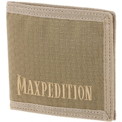Maxpedition BFW Triple Nylon Slim Bi-Fold Wallet - TAN