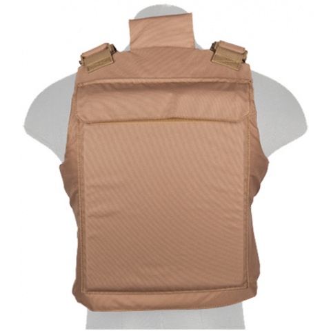 Lancer Tactical Airsoft Ballistic Tactical Vest (Khaki) 