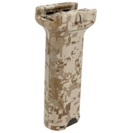 AMA Tactical BR Style Airsoft Long Force Grip - DESERT DIGITAL
