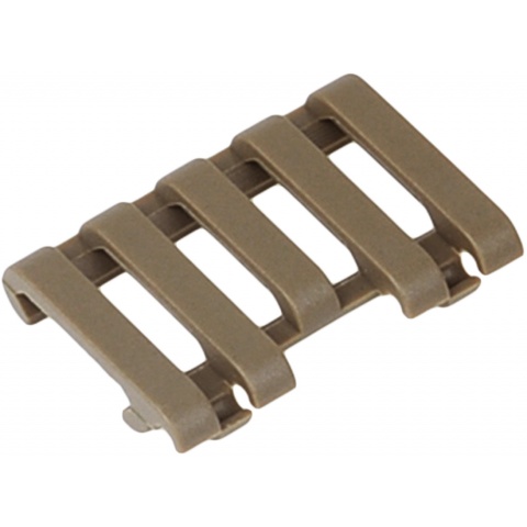 Element Rail Cover With Wire Loom 5-Slot - DARK EARTH