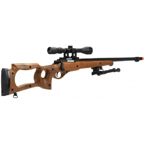 Well MB10D Sniper Rifle w/ Scope and Bipod - FAUX WOOD