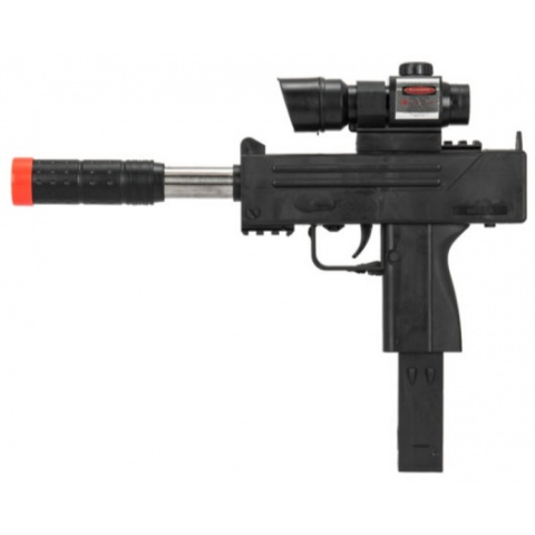UK Arms Spring Airsoft M10 Pistol w/ Laser & Scope - BLACK