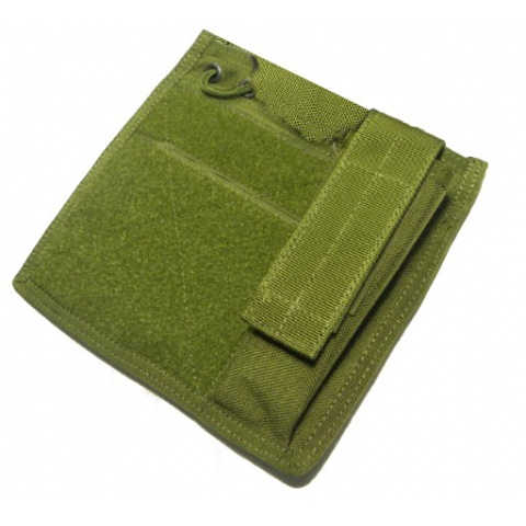 AMA Tactical MOLLE Flat Admin Pouch - OD GREEN