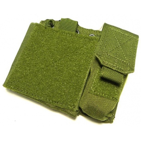 AMA SA Admin MOLLE Pouch w/ Paracord Lacing - OD GREEN