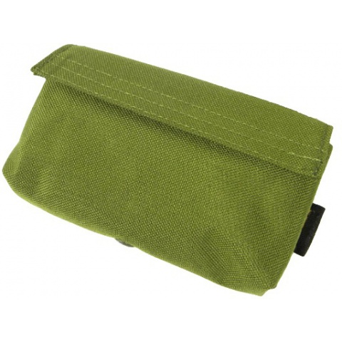 AMA Airsoft Tactical D8 MOLLE Nylon Storage Pouch - OD GREEN