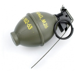 AMA Polymer M26 Dummy Grenade w/ Metal Pin - OLIVE DRAB