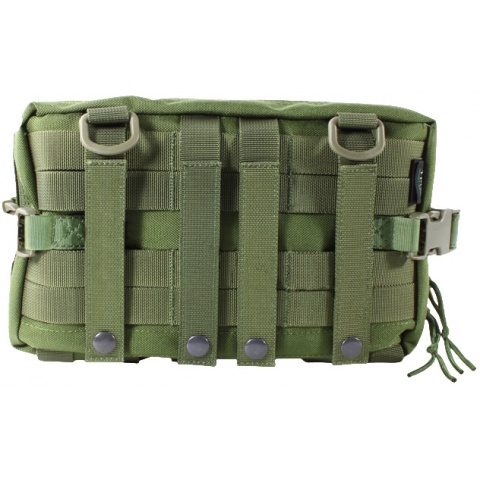 AMA Tactical Airsoft 1000D Thin Utility Pouch - OD GREEN