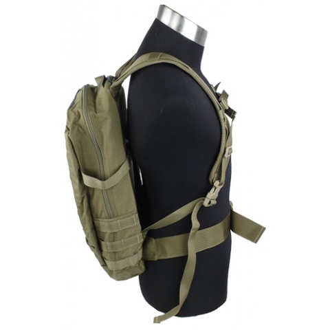 AMA Airsoft MOLLE Marine Style Med Backpack - KHAKI