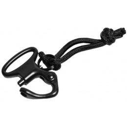 AMA Airsoft Tactical 1-Inch Versatile Snap Shackle - BLACK
