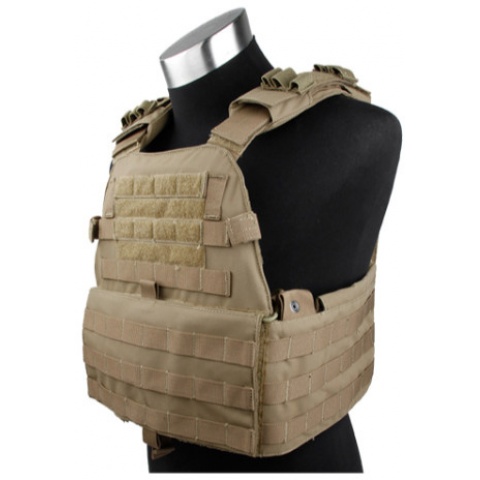 AMA EG Cordura Tactical Assault Vest - COYOTE BROWN