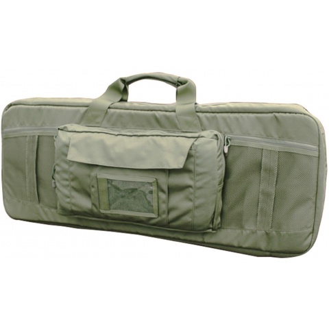 AMA Covert 36-inch Double Rifle Carrying Case Zippered Pouch - OD GREEN