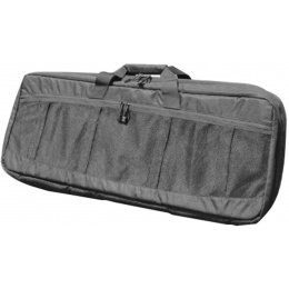 AMA Covert 36-inch Carbine Mesh Carrying Case w/ Ruck Straps - BLACK